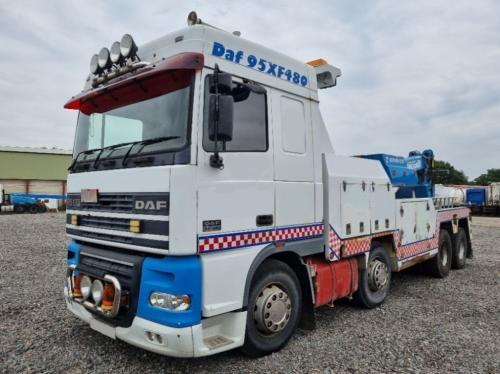 DAF XF 480 8x2 Slide Crane 1999