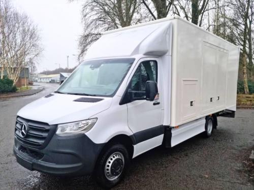 Mercedes Sprinter Covered Single Car Transporter